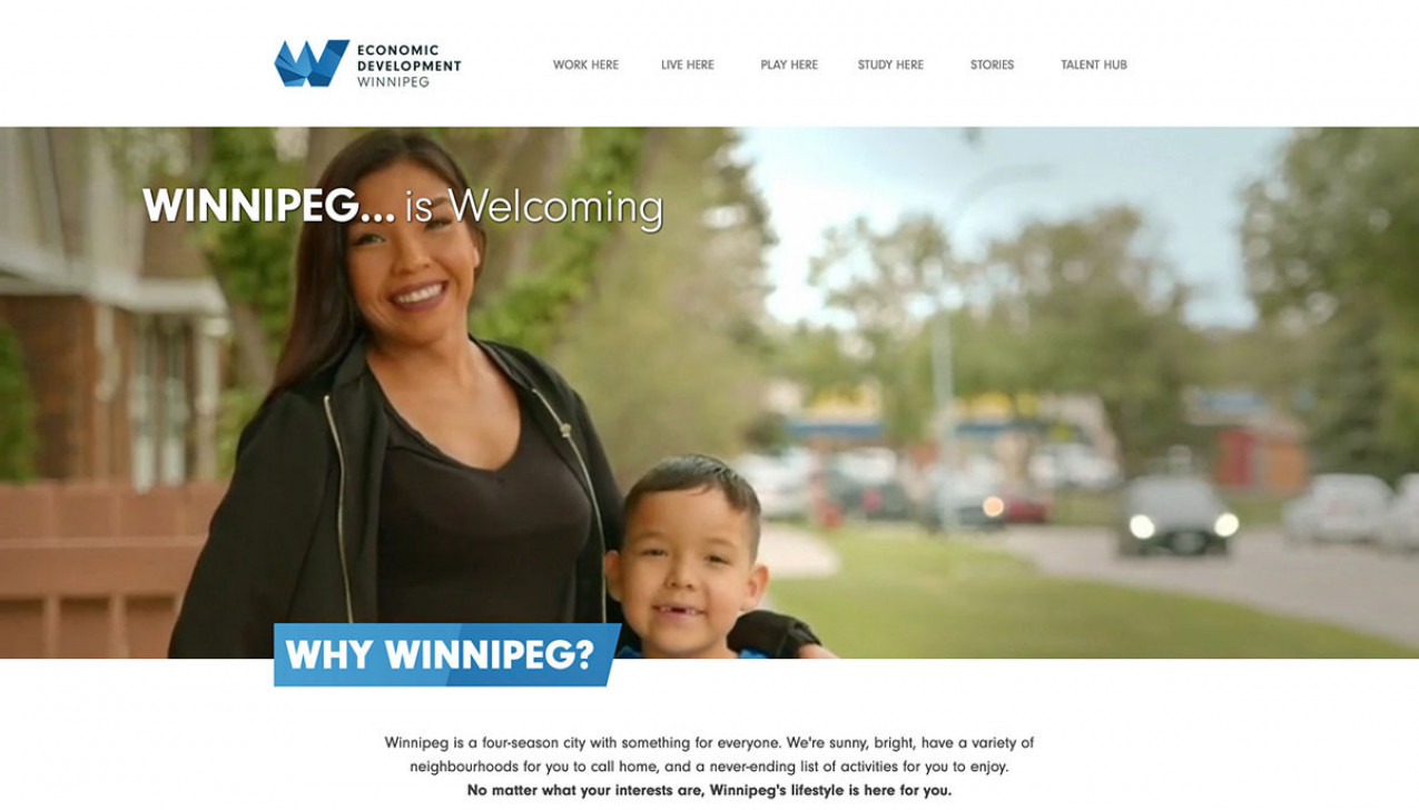 "Live In Winnipeg" Project Main Screenshot