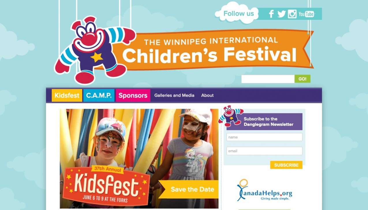 "Kidsfest" Project Main Screenshot