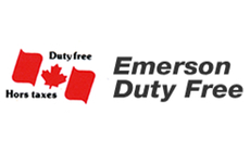 Emerson Duty Free logo